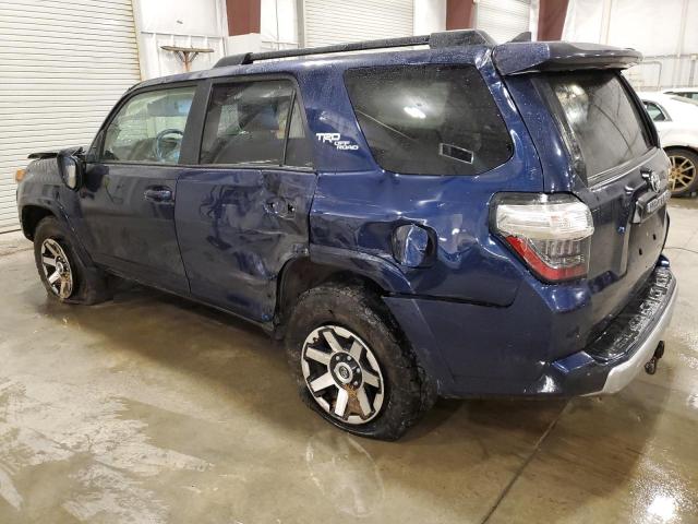 JTEBU5JR2K5705732 - 2019 TOYOTA 4RUNNER SR5/SR5 PREMIUM BLUE photo 2