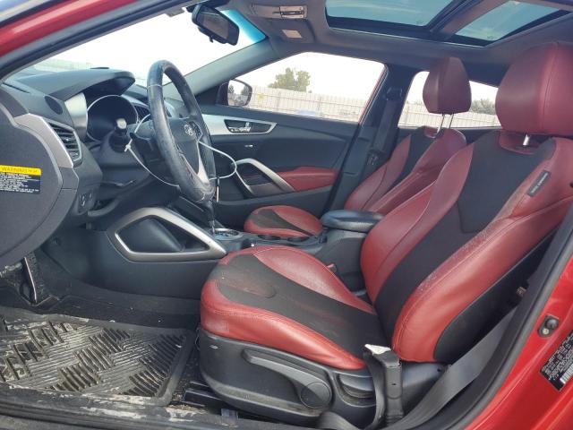 KMHTC6AD4CU068724 - 2012 HYUNDAI VELOSTER Rot Foto 7