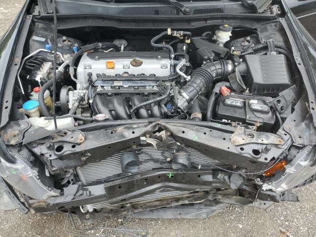 1HGCP2F39CA184926 - 2012 HONDA ACCORD LX შავი ფოტო 11