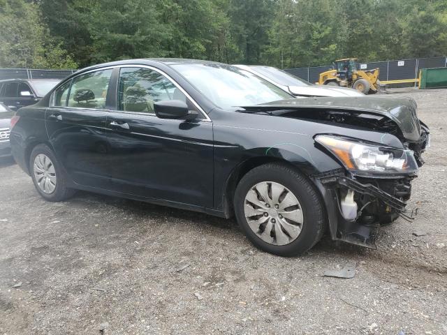 1HGCP2F39CA184926 - 2012 HONDA ACCORD LX შავი ფოტო 4