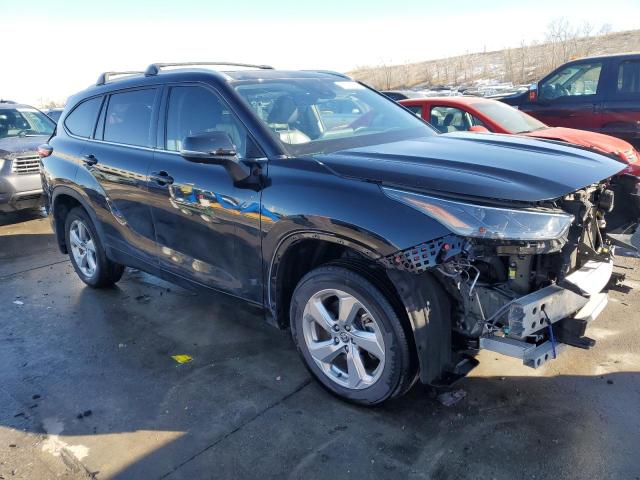 5TDHZRBH9NS231855 - 2022 TOYOTA HIGHLANDER XLE BLACK photo 4