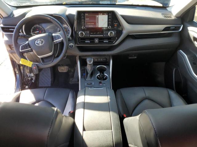 5TDHZRBH9NS231855 - 2022 TOYOTA HIGHLANDER XLE BLACK photo 8