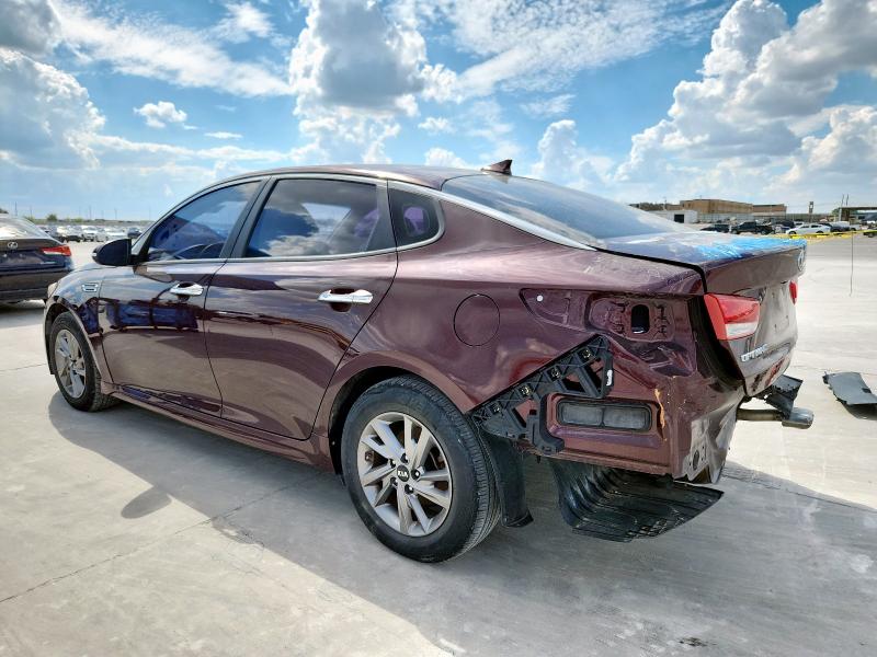 5XXGT4L3XKG344780 - 2019 KIA OPTIMA LX Марун фото 2