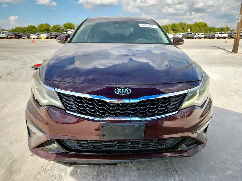 5XXGT4L3XKG344780 - 2019 KIA OPTIMA LX Марун фото 5