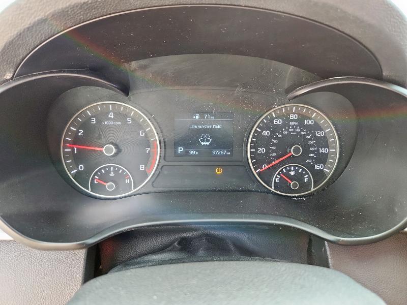 5XXGT4L3XKG344780 - 2019 KIA OPTIMA LX Марун фото 9