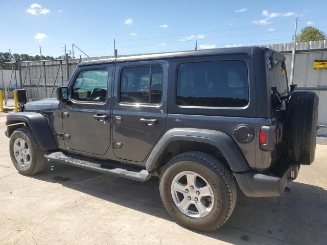 1C4HJXDG0NW165034 - 2022 JEEP WRANGLER UNLIMITED SPORT Մոխրագույն լուսանկար 2