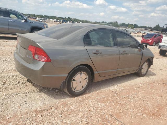 JHMFA36288S030136 - 2008 HONDA CIVIC HYBRID GRAY photo 3