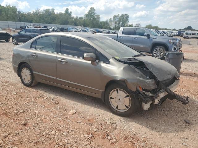 JHMFA36288S030136 - 2008 HONDA CIVIC HYBRID GRAY photo 4