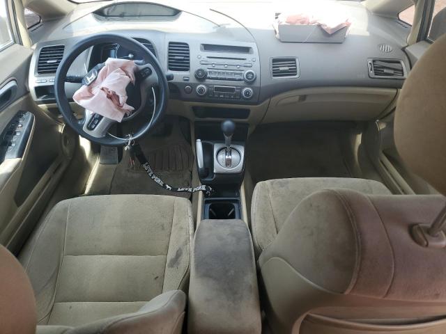 JHMFA36288S030136 - 2008 HONDA CIVIC HYBRID GRAY photo 8