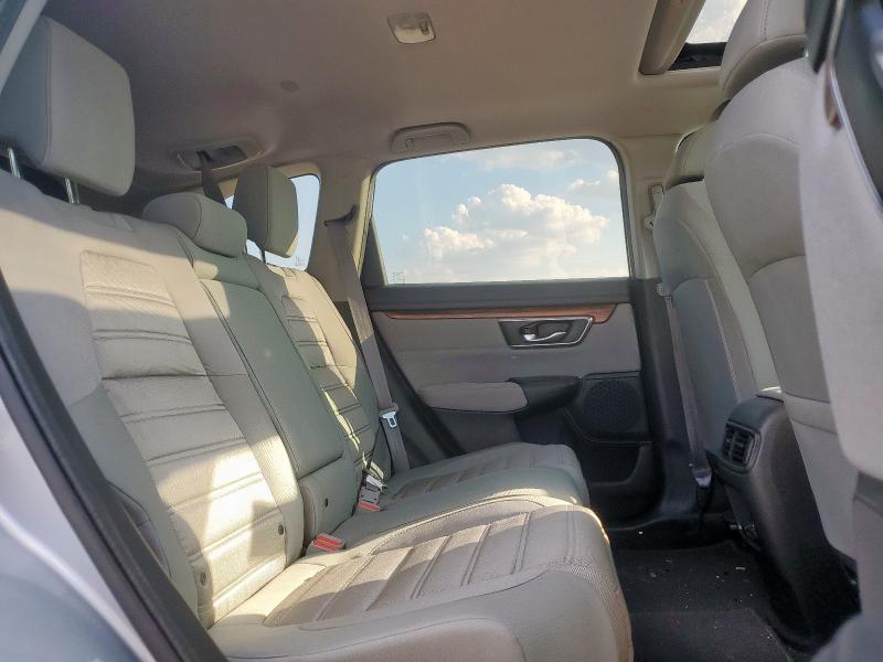 7FARW1H57HE037687 - 2017 HONDA CR-V EX SILVER photo 10