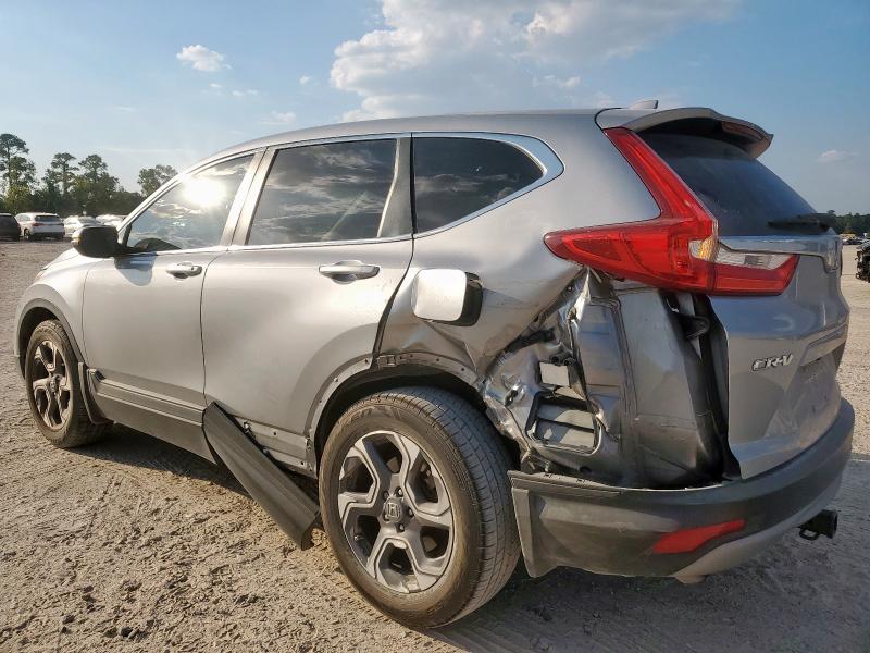 7FARW1H57HE037687 - 2017 HONDA CR-V EX SILVER photo 2