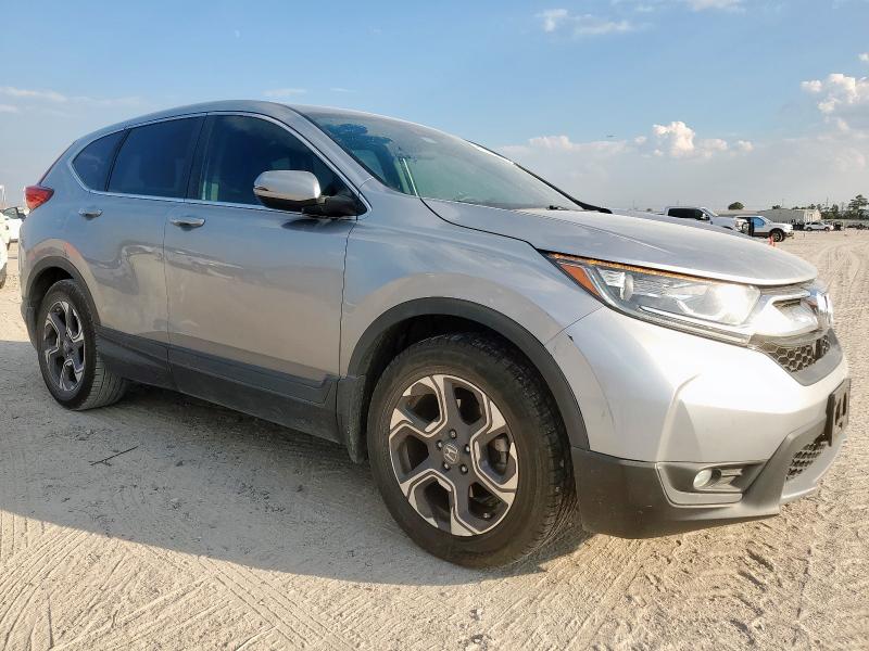 7FARW1H57HE037687 - 2017 HONDA CR-V EX SILVER photo 4