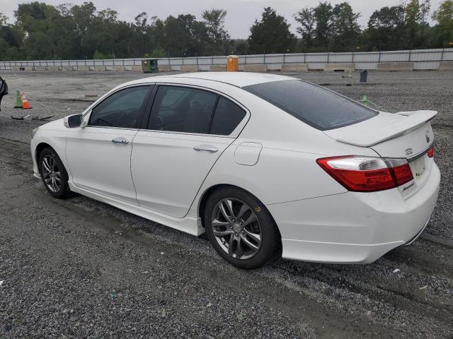 1HGCR2F84DA175249 - 2013 HONDA ACCORD EXL WHITE photo 2