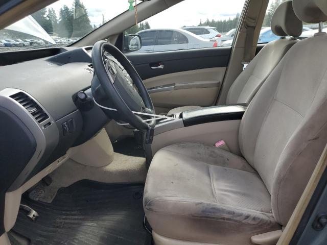 JTDKB20U840009598 - 2004 TOYOTA PRIUS GRAY photo 7