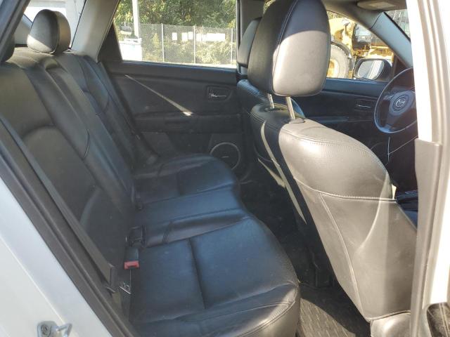 JM1BK344581100764 - 2008 MAZDA 3 HATCHBACK WHITE photo 10