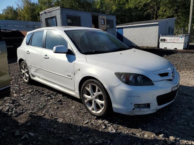 JM1BK344581100764 - 2008 MAZDA 3 HATCHBACK WHITE photo 4