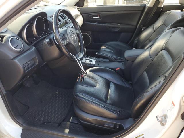 JM1BK344581100764 - 2008 MAZDA 3 HATCHBACK WHITE photo 7