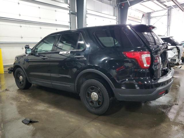 1FM5K8AR7JGB67987 - 2018 FORD EXPLORER POLICE INTERCEPTOR Чорний фото 2