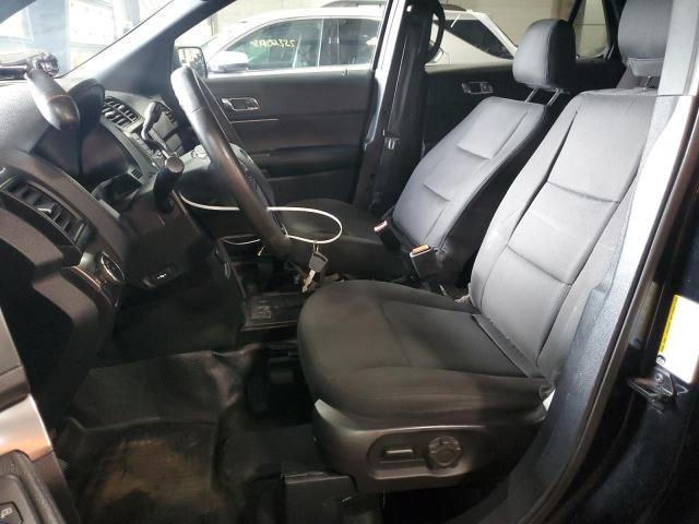 1FM5K8AR7JGB67987 - 2018 FORD EXPLORER POLICE INTERCEPTOR Чорний фото 7