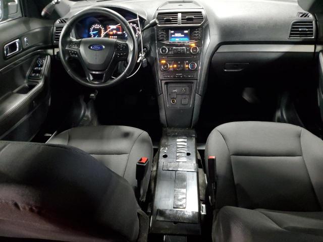 1FM5K8AR7JGB67987 - 2018 FORD EXPLORER POLICE INTERCEPTOR Чорний фото 8
