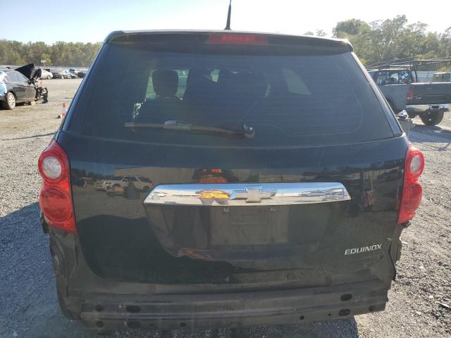 2GNALBEK0C1322798 - 2012 CHEVROLET EQUINOX LS შავი ფოტო 6