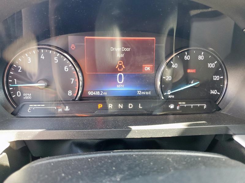 1FMSK8DH4NGB19293 - 2022 FORD EXPLORER XLT BLACK photo 9