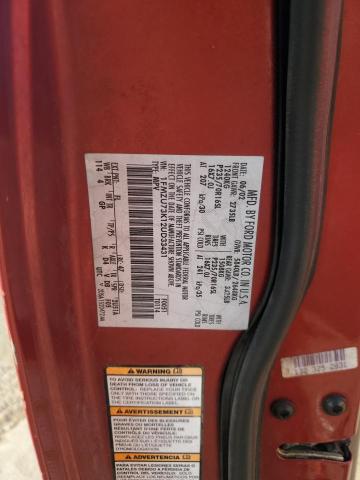 1FMZU73K12UD33431 - 2002 FORD EXPLORER XLT RED photo 13