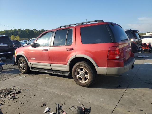 1FMZU73K12UD33431 - 2002 FORD EXPLORER XLT RED photo 2
