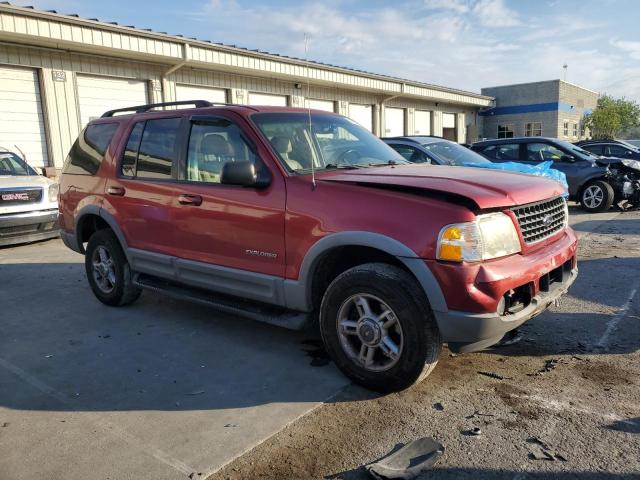1FMZU73K12UD33431 - 2002 FORD EXPLORER XLT RED photo 4