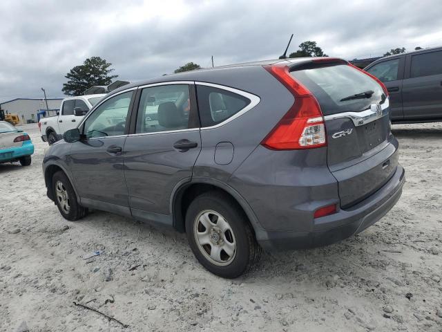 3CZRM3H30FG714267 - 2015 HONDA CR-V LX Сұр фото 2
