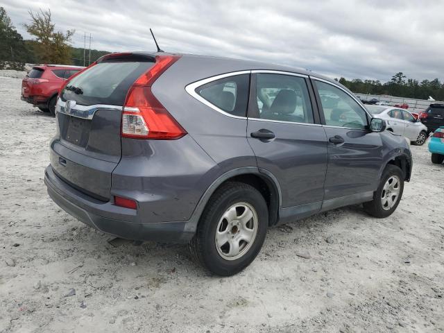 3CZRM3H30FG714267 - 2015 HONDA CR-V LX Сұр фото 3