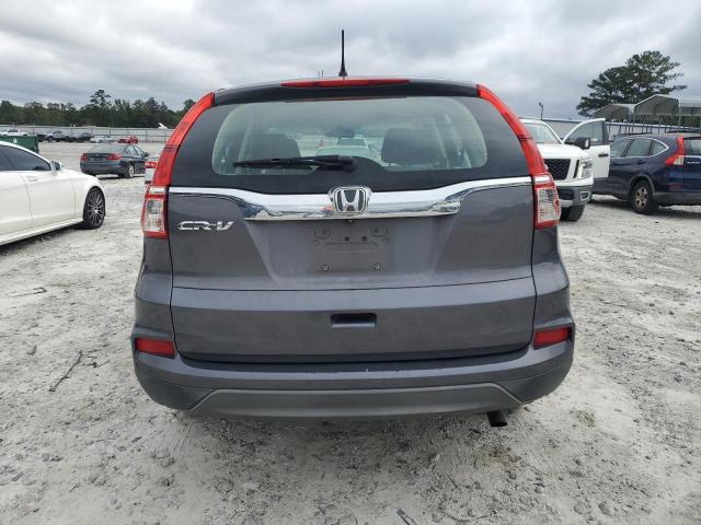 3CZRM3H30FG714267 - 2015 HONDA CR-V LX Сұр фото 6