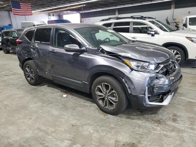 5J6RW2H80LL041656 - 2020 HONDA CR-V EXL GRAY photo 4