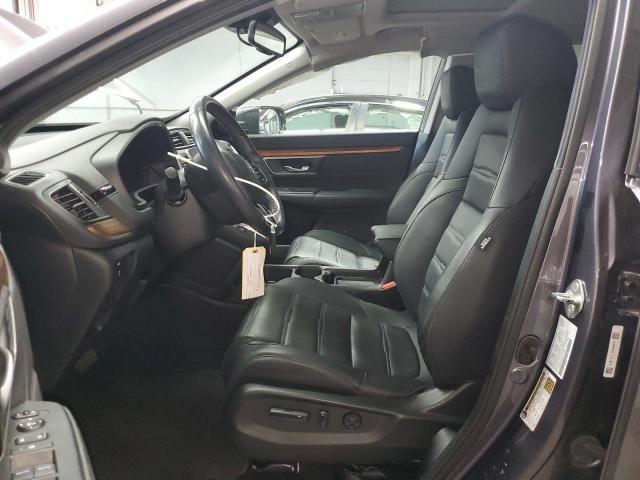 5J6RW2H80LL041656 - 2020 HONDA CR-V EXL GRAY photo 7