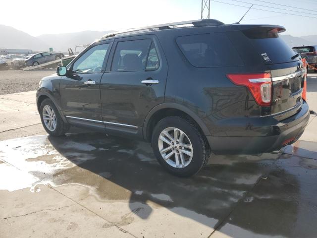 1FM5K7D97EGC60004 - 2014 FORD EXPLORER XLT BLACK photo 2