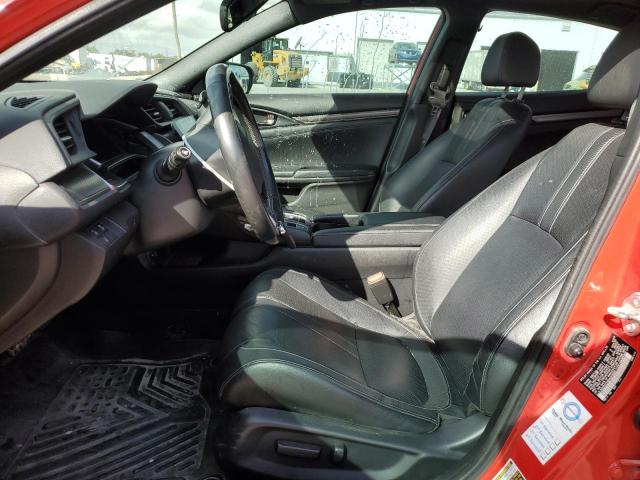 SHHFK7H90HU218239 - 2017 HONDA CIVIC SPORT TOURING RED photo 7