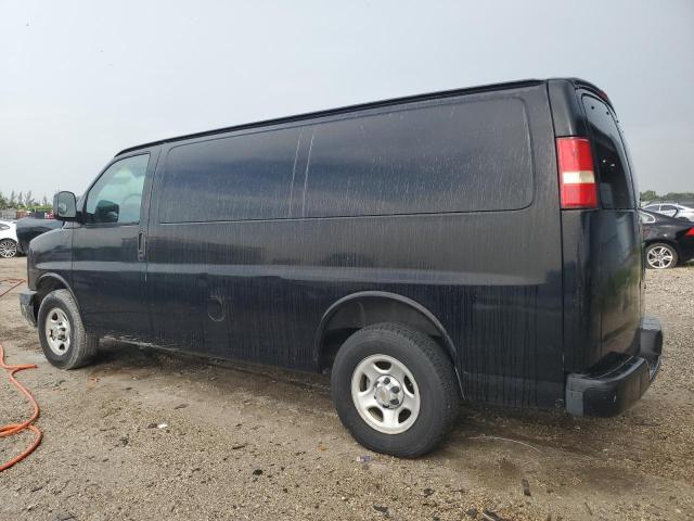 1GCEG15X331183406 - 2003 CHEVROLET EXPRESS G1 BLACK photo 2