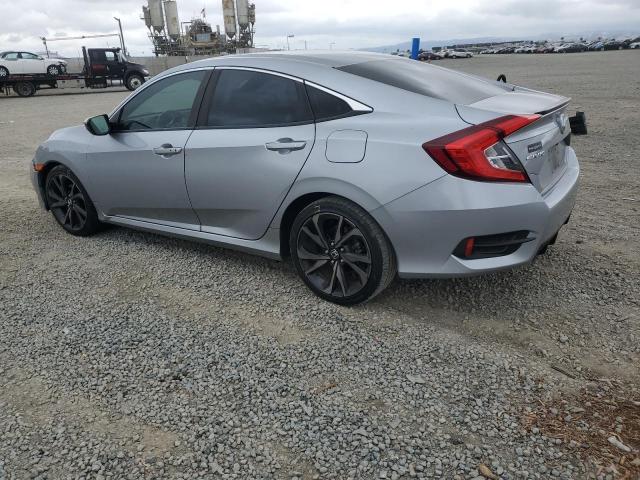 2HGFC2F88LH551966 - 2020 HONDA CIVIC SPORT SILVER photo 2