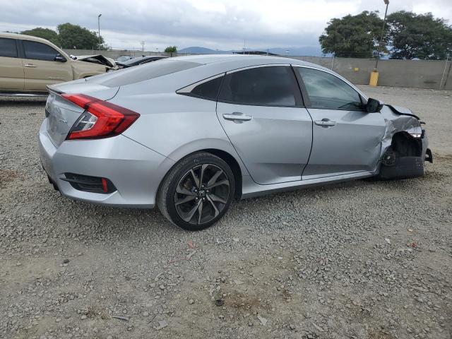 2HGFC2F88LH551966 - 2020 HONDA CIVIC SPORT SILVER photo 3
