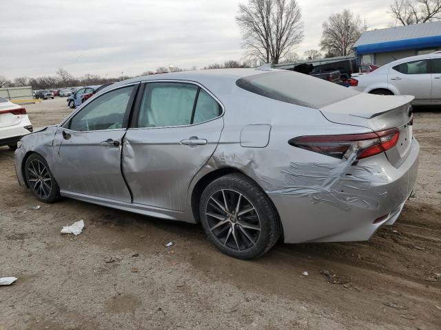 4T1G11AK9PU780869 - 2023 TOYOTA CAMRY SE NIGHT SHADE SILVER photo 2