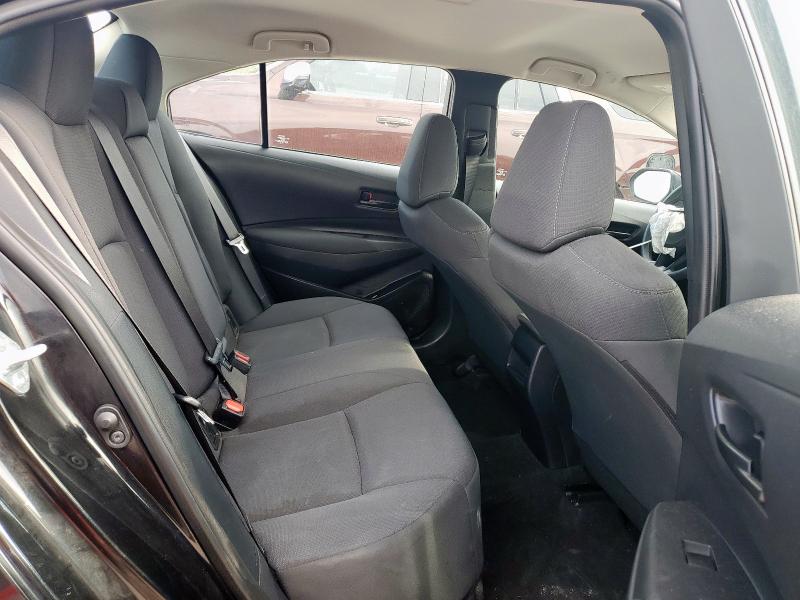 5YFEPMAEXNP345312 - 2022 TOYOTA COROLLA LE შავი ფოტო 10