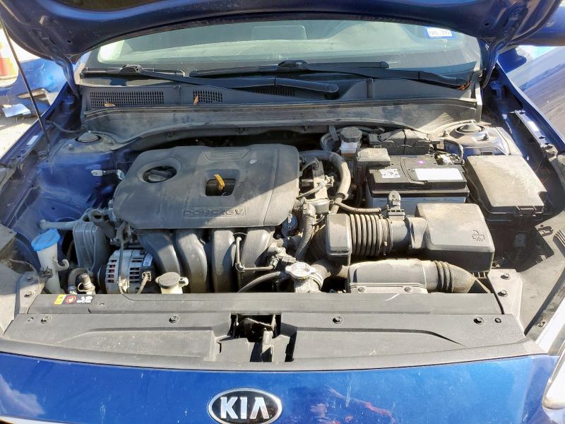 3KPF24AD8ME377413 - 2021 KIA FORTE FE 蓝色 照片 11