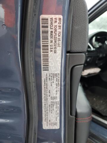 1C4RJFLG5MC616104 - 2021 JEEP GRAND CHER TRAILHAWK ლურჯი ფოტო 13