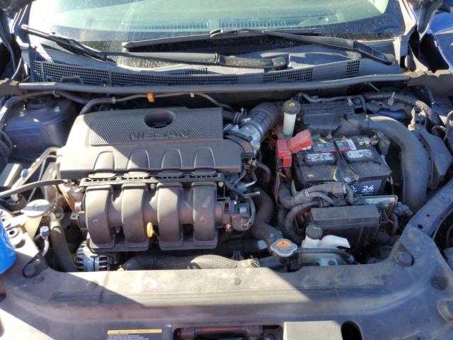 3N1AB7AP2KY434466 - 2019 NISSAN SENTRA S BLUE photo 11