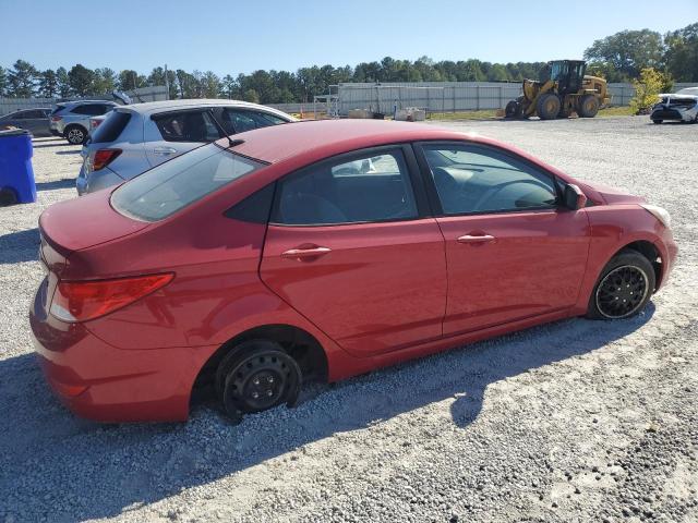 KMHCT4AEXGU978753 - 2016 HYUNDAI ACCENT SE RED photo 3