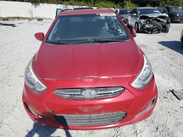 KMHCT4AEXGU978753 - 2016 HYUNDAI ACCENT SE RED photo 5