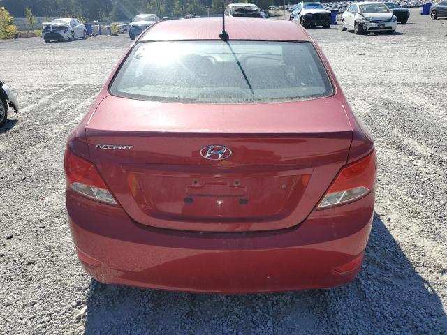 KMHCT4AEXGU978753 - 2016 HYUNDAI ACCENT SE RED photo 6