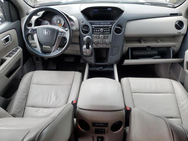 5FNYF3H53EB023865 - 2014 HONDA PILOT EXL GRAY photo 8