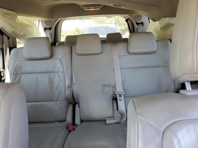 2FMGK5CC0ABB29640 - 2010 FORD FLEX SEL BURGUNDY photo 10