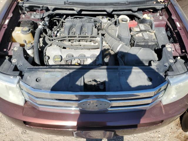 2FMGK5CC0ABB29640 - 2010 FORD FLEX SEL BURGUNDY photo 12